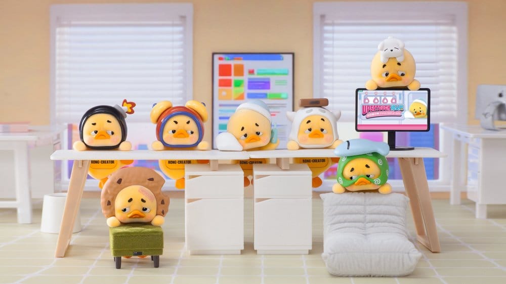 PREORDINE Upset Duck: Status Display Duck Blind Box figure 5 cm (mini figure da appendere)