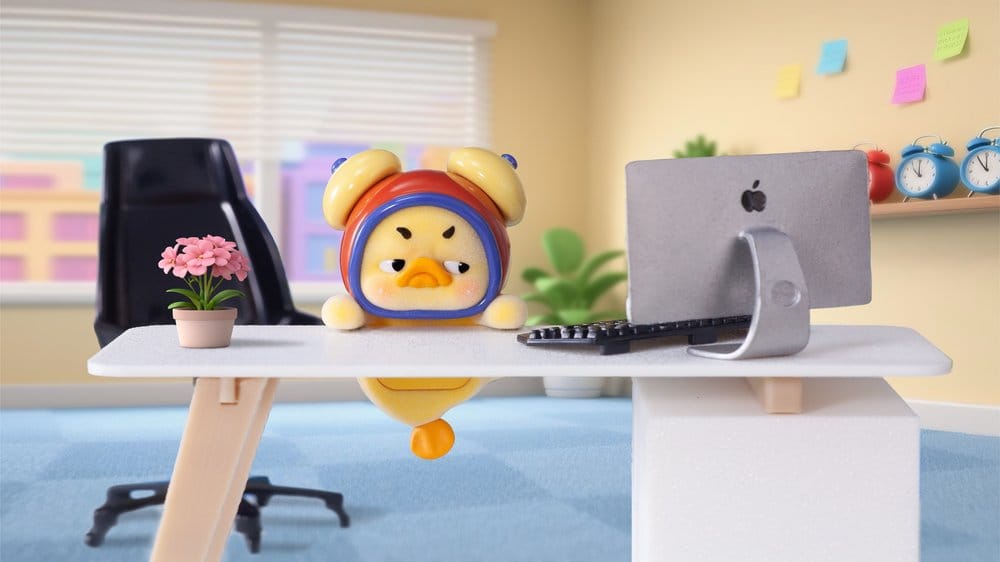 PREORDINE Upset Duck: Status Display Duck Blind Box figure 5 cm (mini figure da appendere)