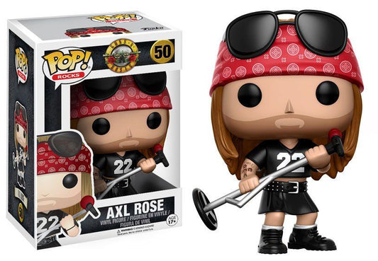Guns N´ Roses Funko POP! Rocks Vinyl Figure 50 Axl Rose 9 cm