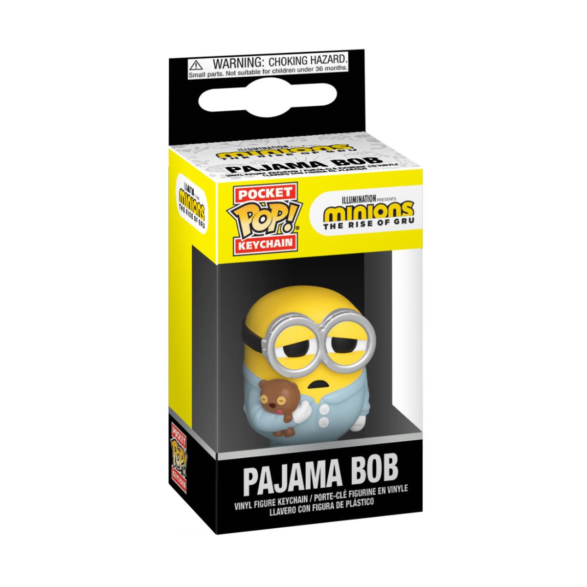 Minions II Pocket POP! Vinyl Keychain Portachiavi Pajama Bob 4 cm