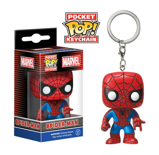 Marvel Comics Pocket Funko POP! Vinyl Keychain Spider-Man 4 cm