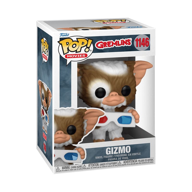 Gremlins Funko POP! Movies Vinyl Figure 1146 Gizmo with 3D Glasses 9 cm