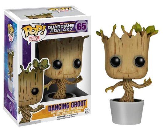 Guardians of the Galaxy Funko POP! Vinyl 65 Bobble-Head Dancing Groot 10 cm