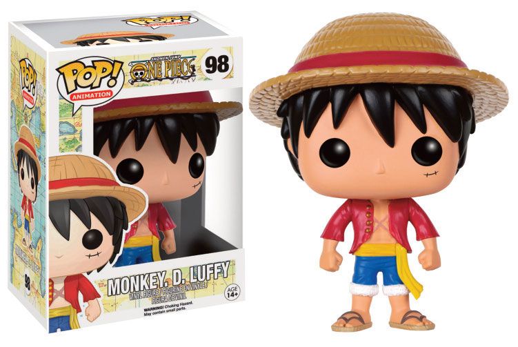 One Piece Funko POP! Television Vinyl Figure 98 Monkey D. Luffy 9 cm