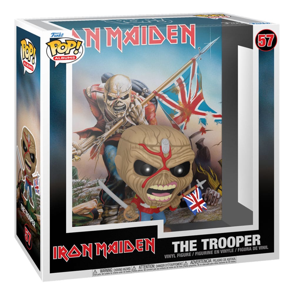 Iron Maiden Funko POP! Albums Vinyl Figure 57 The Trooper 9 cm