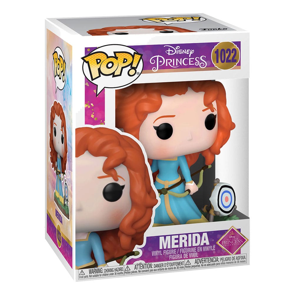 Disney: Ultimate Princess Funko POP! Disney Vinyl Figure 1022 Merida (Brave) 9 cm