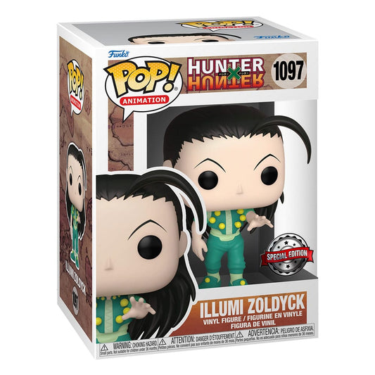 Hunter x Hunter Funko POP! Animation Vinyl Figure 1097 Illumi Zoldyck 9 cm - SPECIAL EDITION