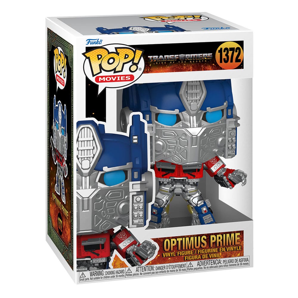 Transformers: Rise of the Beasts Funko POP! Movies Vinyl Figure 1372 Optimus Prime 9 cm