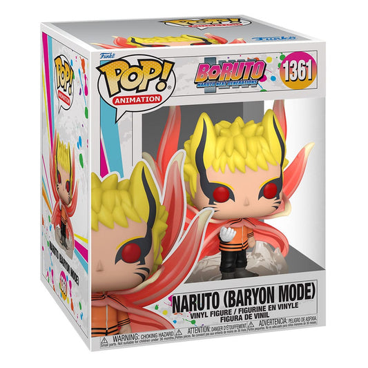 Boruto - Naruto Next Generations Super Sized Funko POP! Vinyl Figure 1361 Baryon Mode Naruto 15 cm