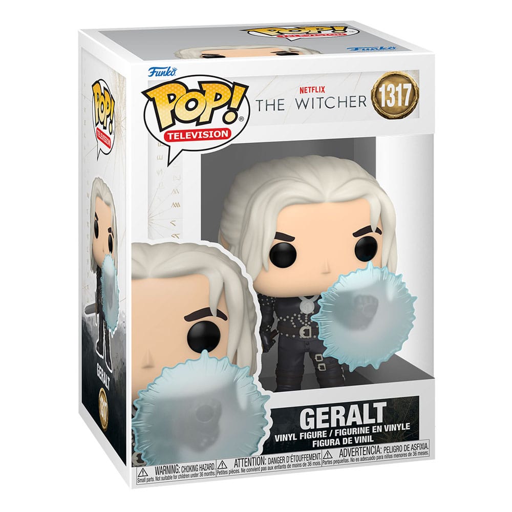 The Witcher Funko POP! TV Vinyl Figure 1317 Geralt (Shield) 9 cm