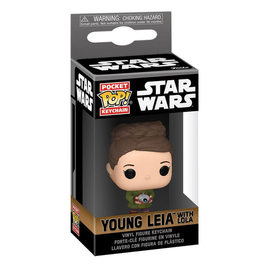 Star Wars: Obi-Wan Kenobi POP! Vinyl Keychains 4 cm Young Leia Organa