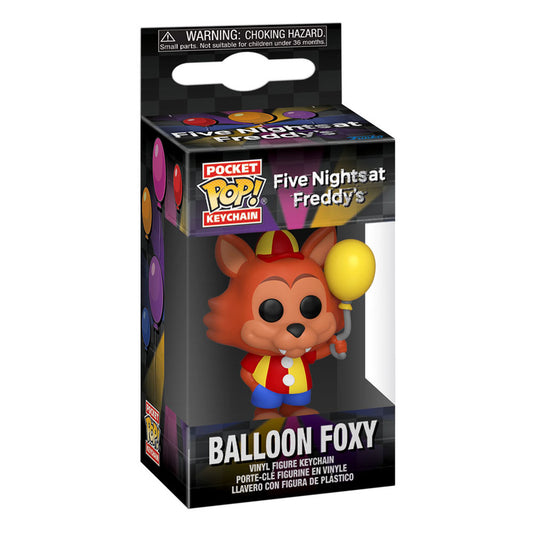 Five Nights at Freddy's Security Breach Pocket POP! Vinyl Keychains 4 cm Balloon Freddy