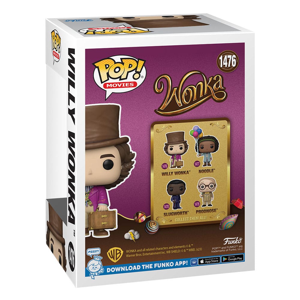 Willy Wonka & the Chocolate Factory Funko POP! Movies Vinyl Figure 1476 Willy Wonka 9 cm