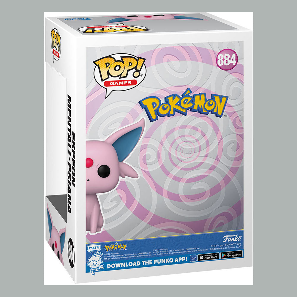 Pokemon Funko POP! Games Vinyl Figure 884 Espeon (EMEA) 9 cm