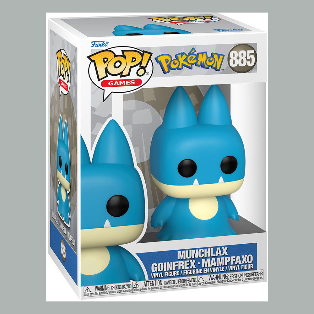 Pokemon Funko POP! Games Vinyl 885 Figure Munchlax 9 cm