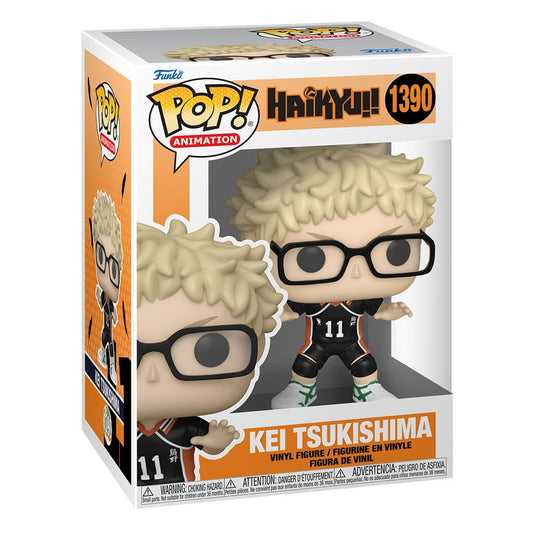 Haikyu!! Funko POP! Animation Vinyl Figure 1390 Kei Tsukishima 9 cm