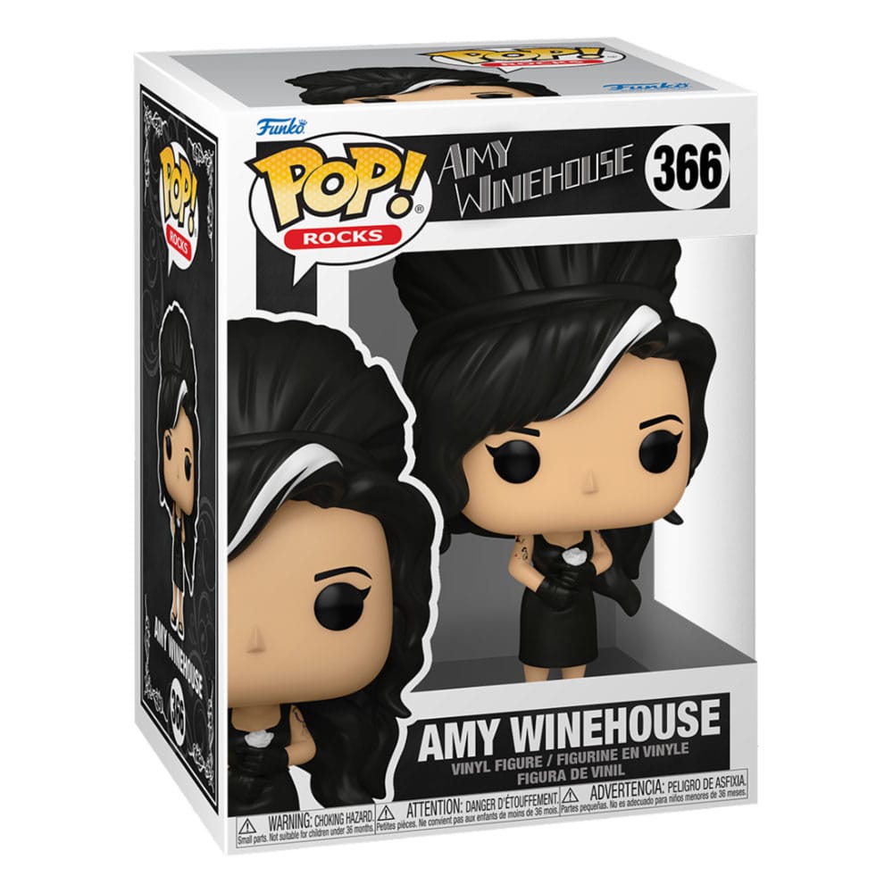 Amy Winehouse Funko POP! Rocks Vinyl Figure 366 Back to Black 9 cm