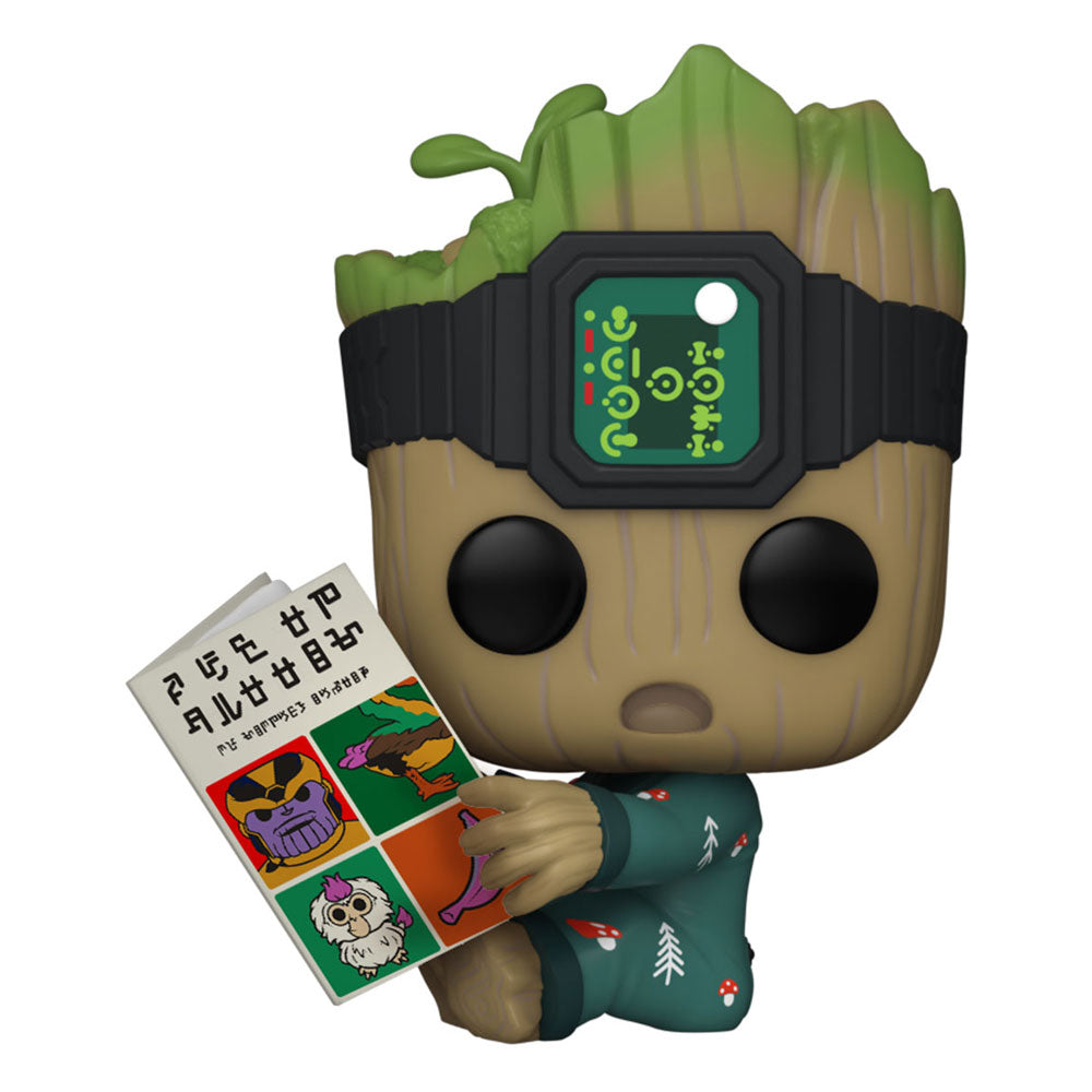 I Am Groot Funko POP! Vinyl Figure 1193 Groot PJs w/book 9 cm