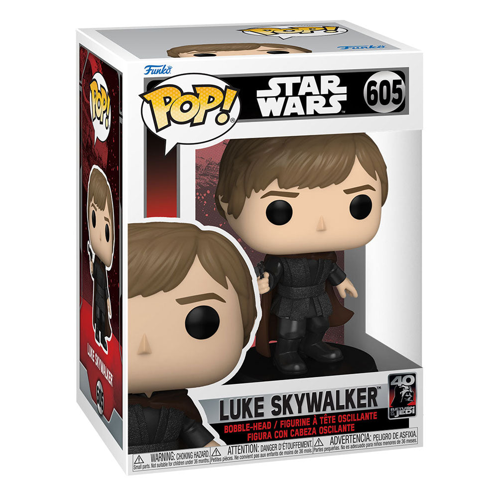 Star Wars Return of the Jedi 40th Anniversary Funko POP! Vinyl Figure 605 Luke 9 cm