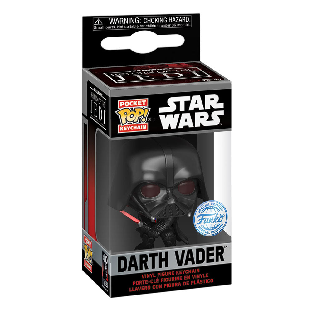 Star Wars Return of the Jedi 40th Anniversary POP! Vinyl Keychains 4 cm Darth Vader Display