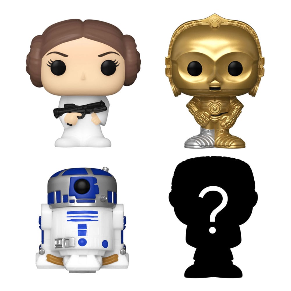 Star Wars Bitty Funko POP! Vinyl Figure 4-Pack Leia 2,5 cm
