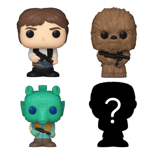 Star Wars Bitty Funko POP! Vinyl Figure 4-Pack Han Solo 2,5 cm