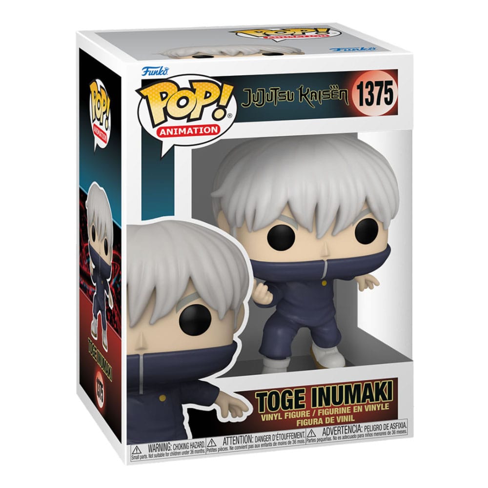 Jujutsu Kaisen Funko POP! Animation Vinyl Figure 1375 Toge Inumaki 9 cm