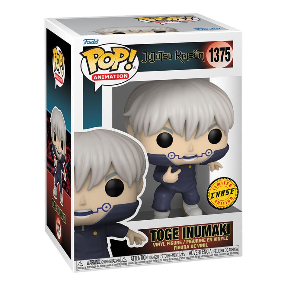Jujutsu Kaisen Funko POP! Animation Vinyl Figure 1375 Toge Inumaki 9 cm - LIMITED EDITION - CHASE
