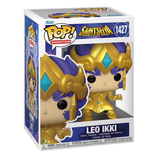 Saint Seiya Funko POP! Animation Figure 810 Gold Leo Ikki 9 cm