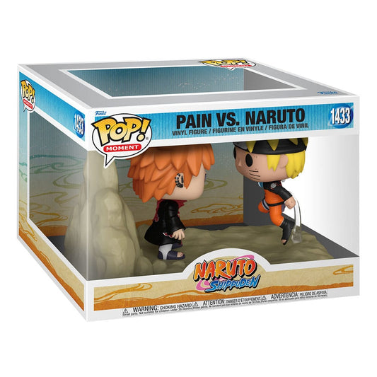 Naruto POP! Moment Vinyl Figures 2-Pack Pain v Naruto 9 cm