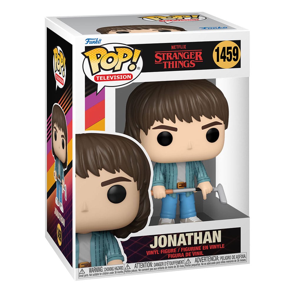 Stranger Things Funko POP! TV Vinyl Figure 1459 Jonathan with Golf Club 9 cm