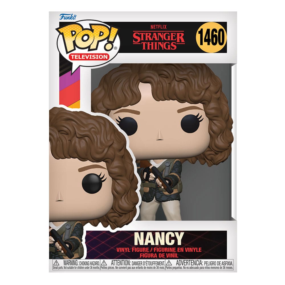 Stranger Things Funko POP! TV Vinyl Figure 1460 Hunter Nancy with Shotgun 9 cm