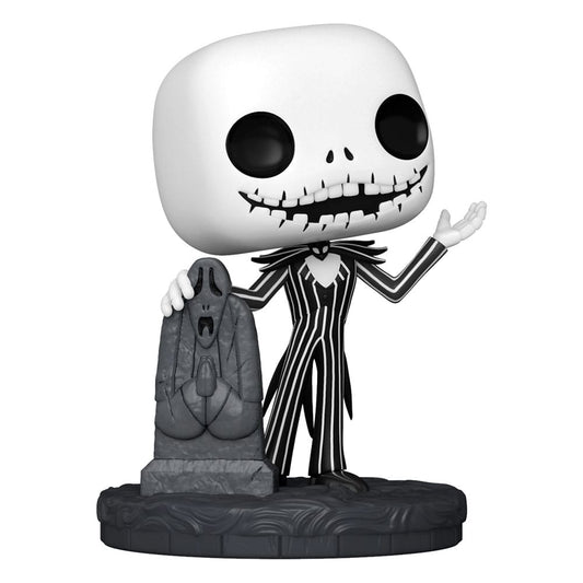 Nightmare before Christmas 30th Funko POP! Disney Vinyl Figure 1355 Jack w/Gravestone 9 cm