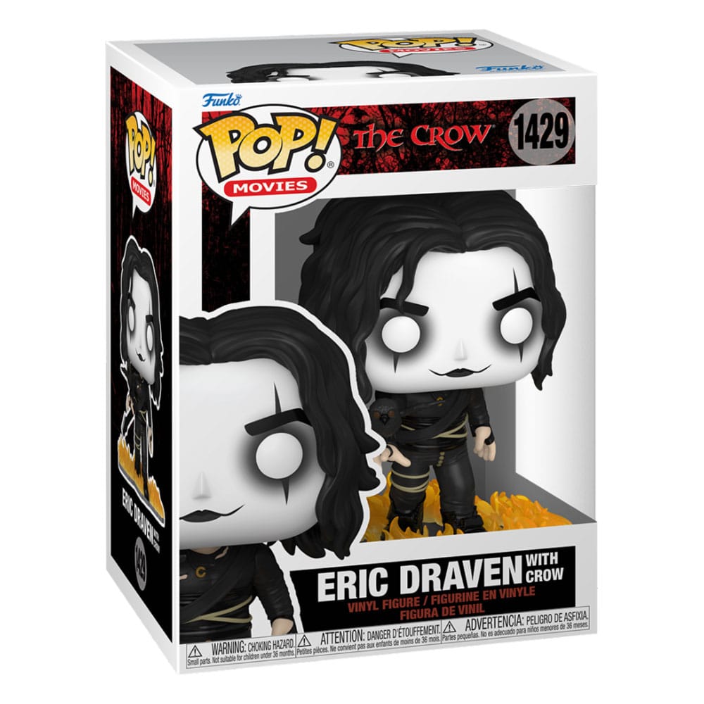 The Crow Funko POP! Movies Vinyl Figure 1429 Eric w/crow 9 cm