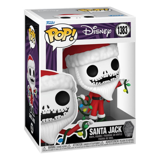 Nightmare before Christmas 30th Funko POP! Disney Vinyl Figure 1383 Santa Jack 9 cm