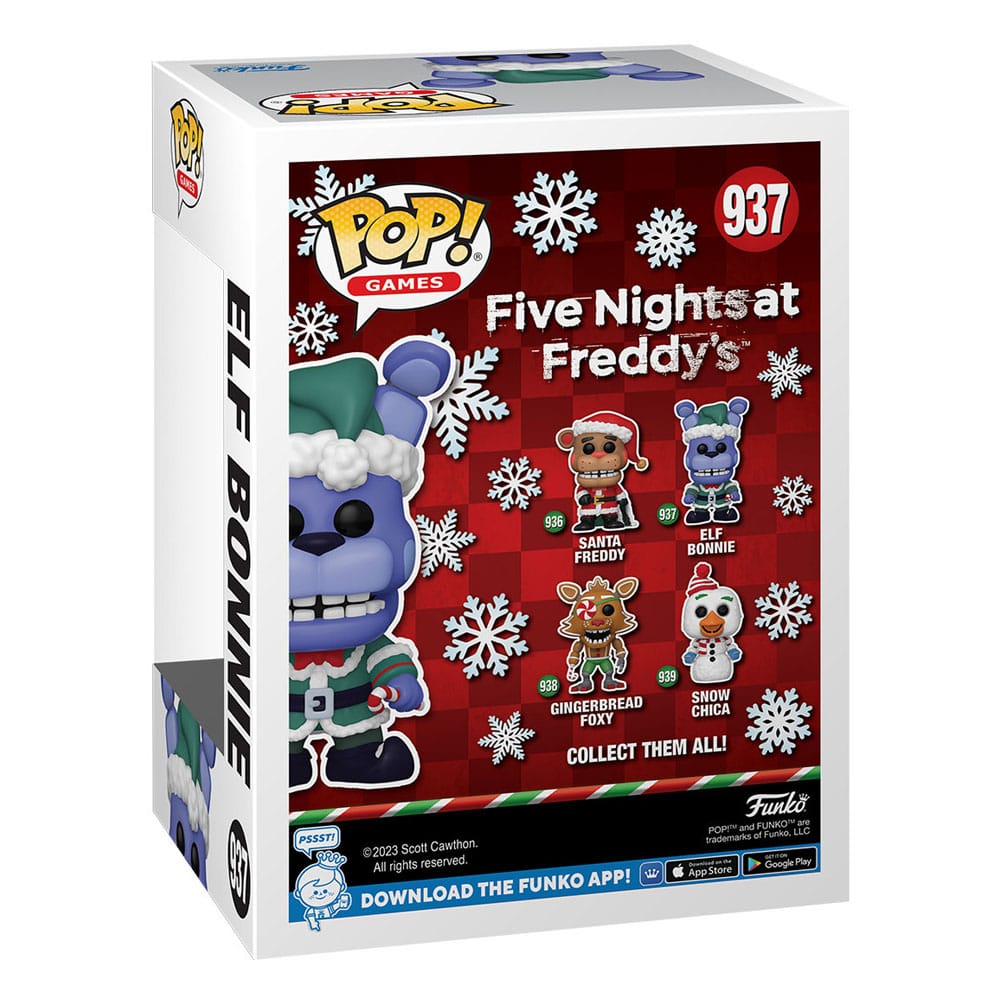 Five Nights at Freddy's Funko POP! Games Vinyl 937 Figure Holiday Bonnie 9 cm