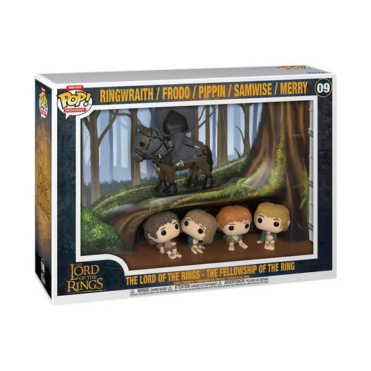 The Lord of the Rings Il Signore degli Anelli Funko POP Moments Deluxe Vinyl Figures 09 The Fellowship OTR 9 cm