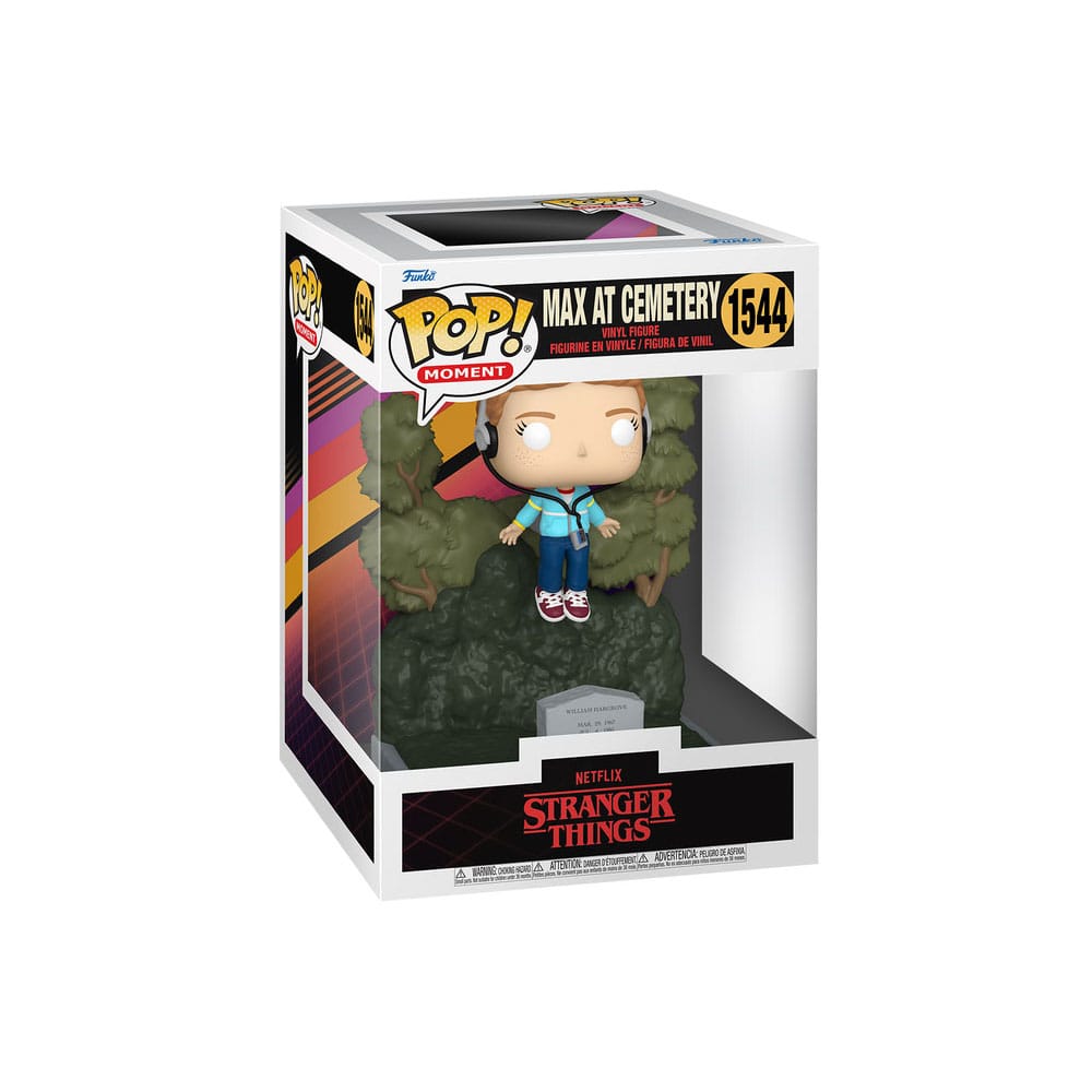 Stranger Things Funko POP Moments Deluxe Vinyl Figures 1544 Max at Cemetery 9 cm