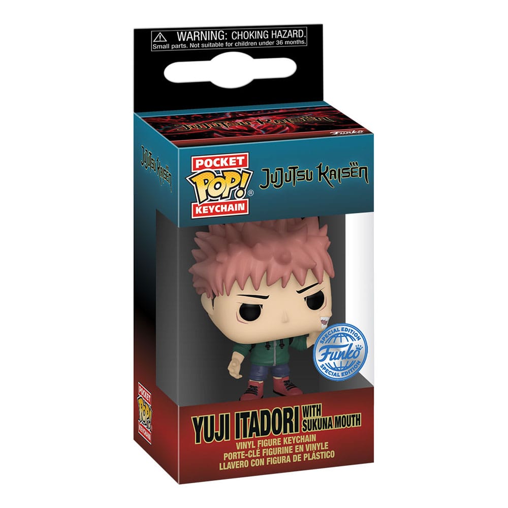 Jujutsu Kaisen Funko POP! Vinyl Keychains 4 cm Itadori (Sukuna Mth)- SPECIAL EDITION