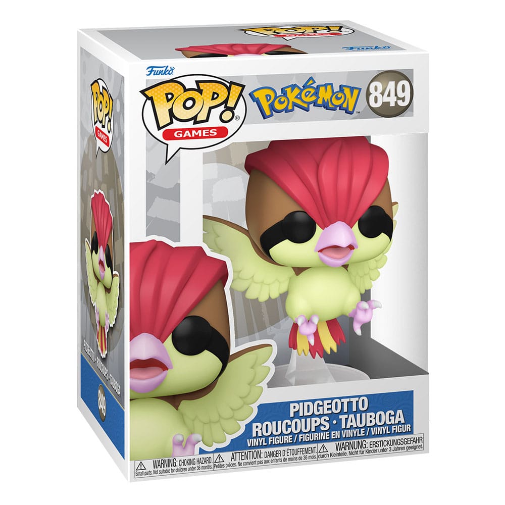 Pokemon Funko POP! Games Vinyl Figure 849 Pidgeotto 9 cm