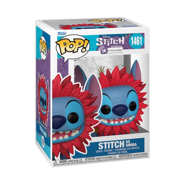 Lilo & Stitch Funko POP! & Buddy Vinyl Figure 1461 Costume Simba 9 cm