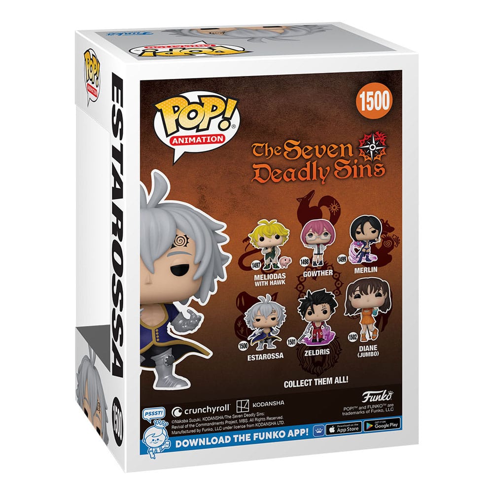 Seven Deadly Sins Funko POP! Animation Vinyl Figure 1500 Estarossa 9 cm