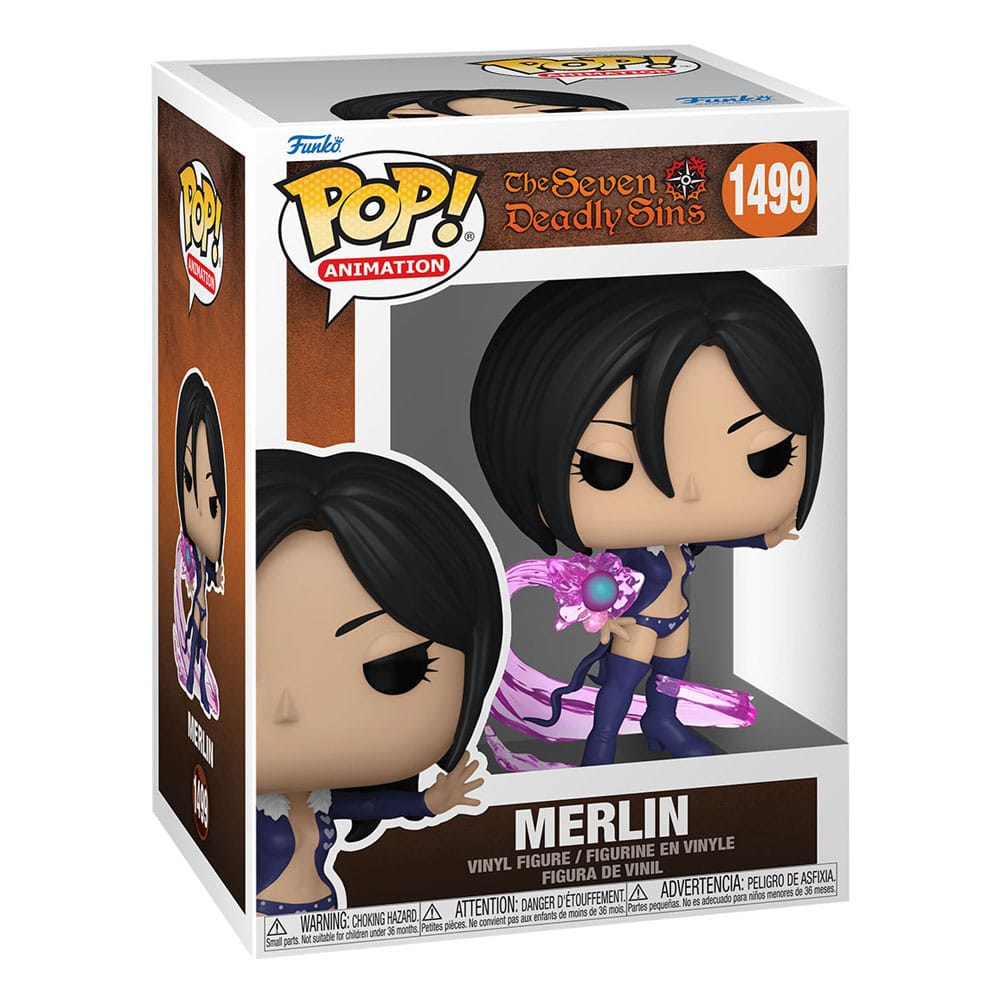 Seven Deadly Sins Funko POP! Animation Vinyl Figure 1499 Merlin 9 cm