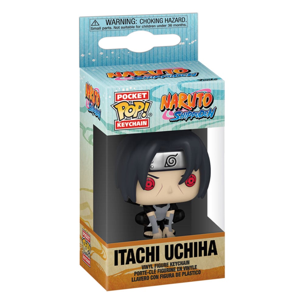 Naruto Pocket Funko POP! Vinyl Keychains 4 cm Itachi Uchiha