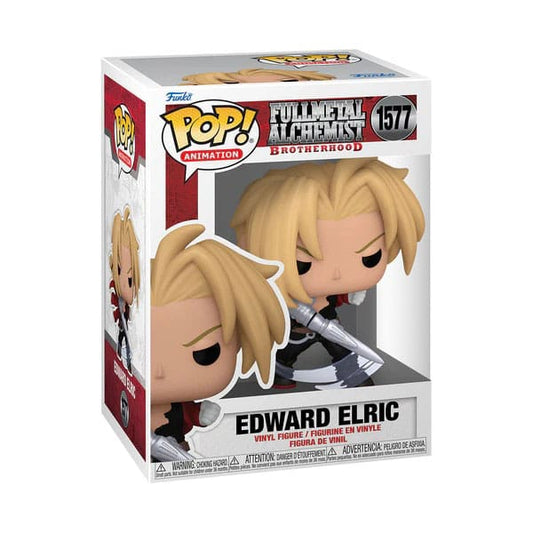 Fullmetal Alchemist Brotherhood Funko POP! Animation Vinyl Figure 1577 Edward Elric with Blade 9 cm