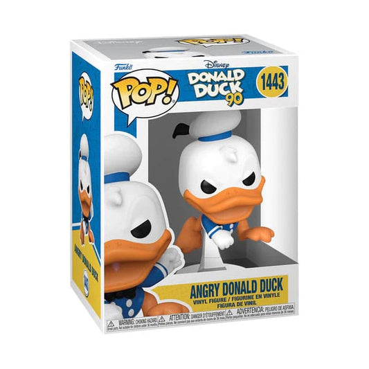 Disney DD 90th Anniversary Funko POP! Disney Vinyl Figure 1443 Donald Duck(angry) 9 cm