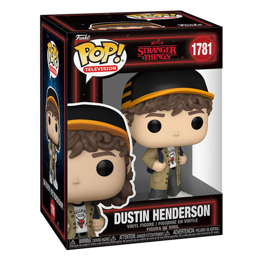 Stranger Things Funko POP! Television Vinyl Figures 1781 Dustin Henderson 9 cm