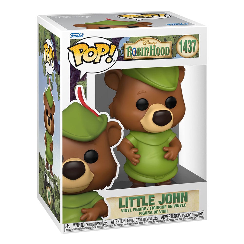 Robin Hood Funko POP! Disney Vinyl Figure 1437 Little John 9 cm