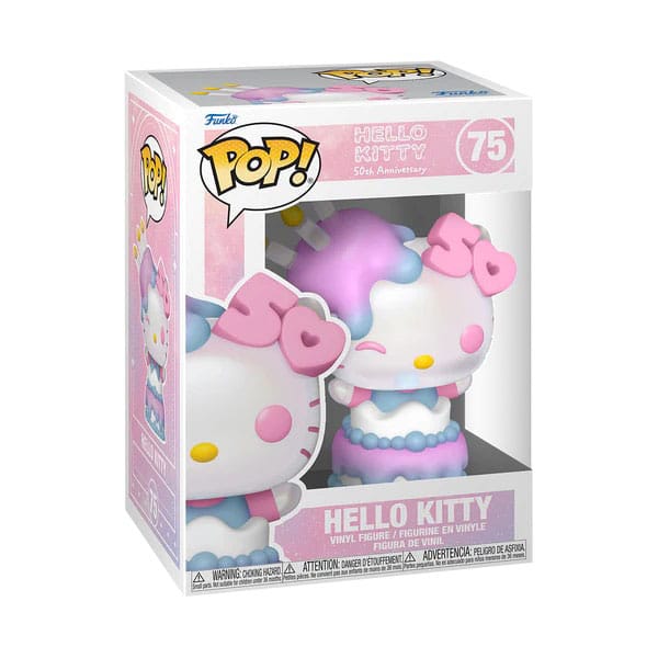 Hello Kitty Funko POP! Sanrio Vinyl Figure 75 Hello Kitty In Cake 9 cm