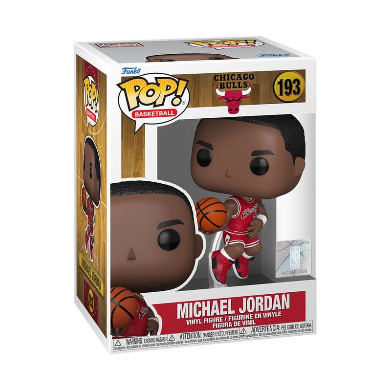 NBA Legends Funko POP! Sports Vinyl Figure 193 Chicago Bulls: Michael Jordan (Rookie Season) 9 cm